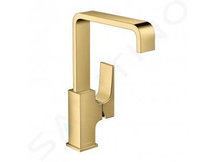 Hansgrohe 32511990 - Umyvadlová baterie s výpustí Push-Open, leštěný vzhled zlata