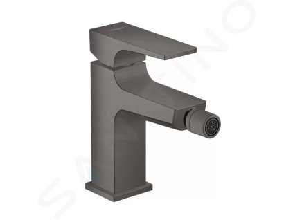Hansgrohe 32520340 - Bidetová baterie s výpustí Push-Open, kartáčovaný černý chrom