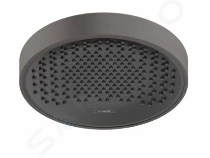 Hansgrohe 26229340 - Hlavová sprcha 250, EcoSmart, kartáčovaný černý chrom