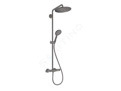 Hansgrohe 26890340 - Sprchový set Showerpipe 280 s termostatem, kartáčovaný černý chrom
