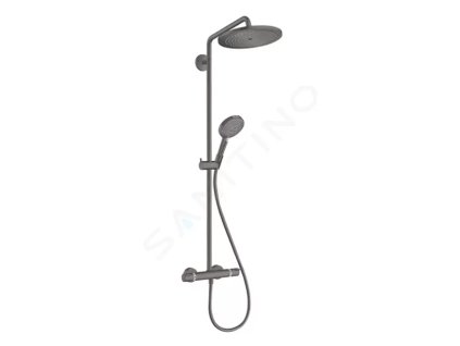 Hansgrohe 26891340 - Sprchový set Showerpipe 280 s termostatem, EcoSmart, kartáčovaný černý chrom