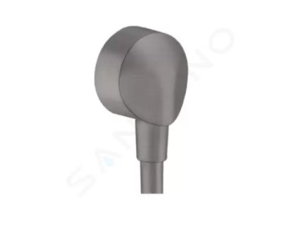 Hansgrohe 27454340 - Přípojka hadice E bez zpětného ventilu, kartáčovaný černý chrom