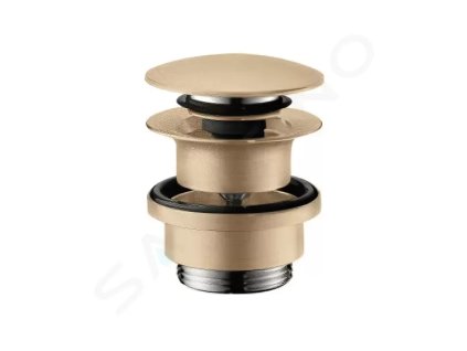 Hansgrohe 50100140 - Odtoková souprava Push-Open, kartáčovaný bronz