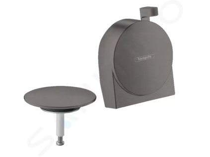 Hansgrohe 58117340 - Vrchní sada vanového výtoku, kartáčovaný černý chrom