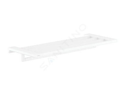 Hansgrohe 41751700 - Polička s držákem ručníků, délka 65 cm, matná bílá