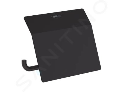 Hansgrohe 41753670 - Držák toaletního papíru s krytem, matná černá