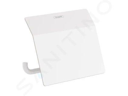 Hansgrohe 41753700 - Držák toaletního papíru s krytem, matná bílá