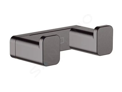 Hansgrohe 41755340 - Dvojháček, kartáčovaný černý chrom