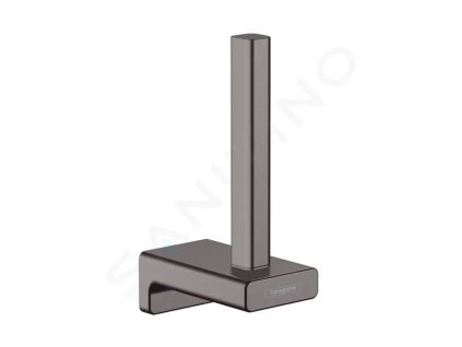 Hansgrohe 41756340 - Zásobník toaletního papíru, kartáčovaný černý chrom