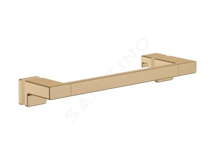 Hansgrohe 41759140 - Madlo pro sprchové dveře, délka 400 mm, kartáčovaný bronz