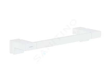 Hansgrohe 41759700 - Madlo pro sprchové dveře, délka 400 mm, matná bílá