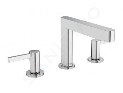 Hansgrohe 76033000 - Umyvadlová baterie 110, 3-otvorová instalace, s výpustí Push-Open, EcoSmart, chrom