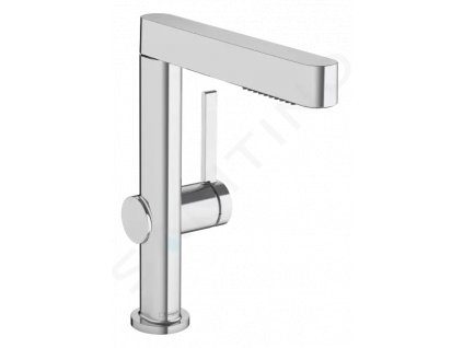 Hansgrohe 76063000 - Umyvadlová baterie, s výpustí Push-Open a výsuvnou sprškou, EcoSmart, chrom