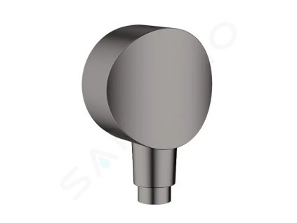 Hansgrohe 26453340 - Sprchové kolínko S se zpětným ventilem, kartáčovaný černý chrom
