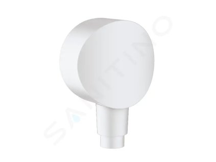 Hansgrohe 26453700 - Sprchové kolínko S se zpětným ventilem, matná bílá