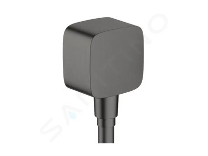 Hansgrohe 26457340 - Sprchové kolínko se zpětným ventilem, kartáčovaný černý chrom