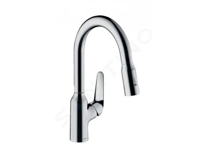 Hansgrohe 71862000 - Dřezová baterie M429-H180 ECO, s výsuvnou sprškou, chrom