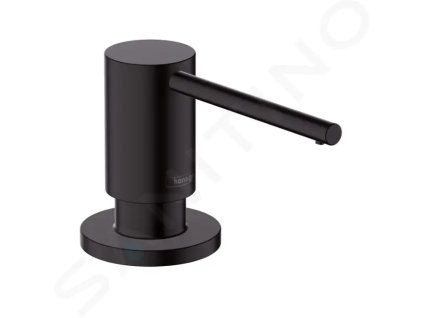 Hansgrohe 40438670 - Dávkovač mycího prostředku A41, 500 ml, matná černá