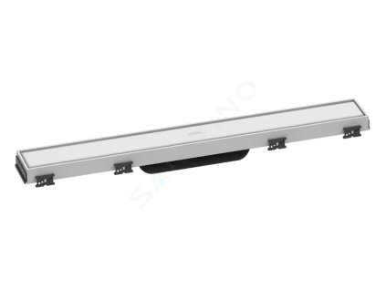 Hansgrohe 56036700 - Sprchový žlab s nerezovým roštem 600, s výškově stavitelným rámem, matná bílá
