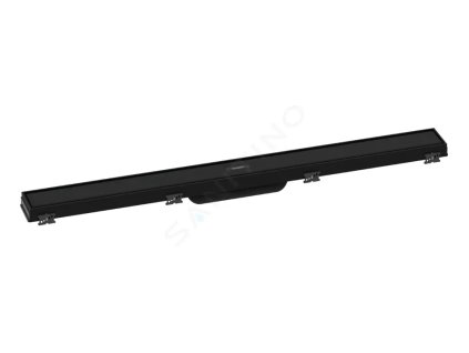 Hansgrohe 56038670 - Sprchový žlab s nerezovým roštem 800, s výškově stavitelným rámem, matná černá