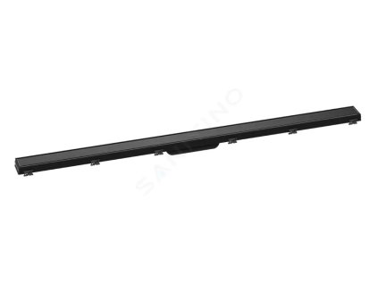 Hansgrohe 56042610 - Sprchový žlab s nerezovým roštem 1200, s výškově stavitelným rámem, černá