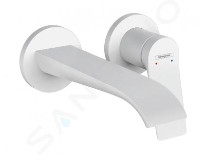 Hansgrohe 75050700 - Umyvadlová baterie pod omítku, 2-otvorová instalace, EcoSmart, matná bílá