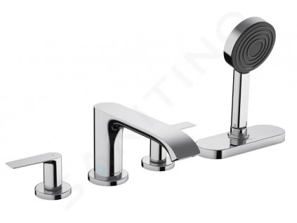 Hansgrohe 75444000 - Baterie na okraj vany, 4-otvorová instalace, sBox, chrom