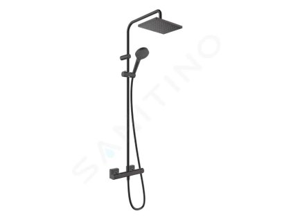 Hansgrohe 26097670 - Sprchový set Showerpipe 230 s termostatem, EcoSmart, matná černá