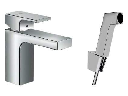 Hansgrohe 71216000 - Umyvadlová baterie s ruční sprchou Bidette, chrom