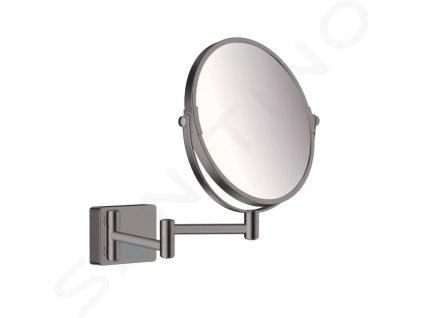 Hansgrohe 41791340 - Kosmetické nástěnné zrcátko, kartáčovaný černý chrom