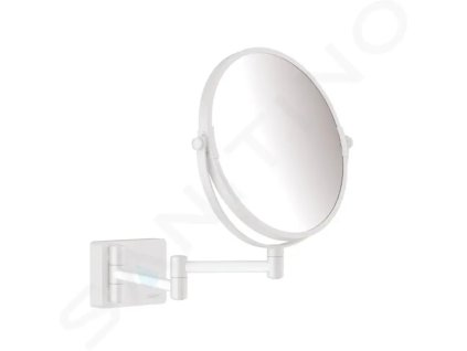 Hansgrohe 41791700 - Kosmetické nástěnné zrcátko, matná bílá