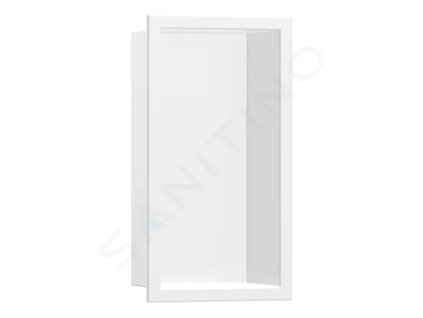 Hansgrohe 56057700 - Výklenek do stěny s rámem, 30x15x10 cm, matná bílá