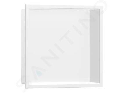 Hansgrohe 56061700 - Výklenek do stěny s rámem, 30x30x10 cm, matná bílá