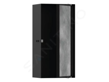 Hansgrohe 56082670 - Výklenek do stěny, s dvířky, 30x15x10 cm, matná černá