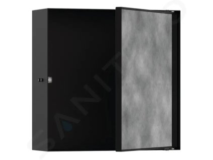 Hansgrohe 56085670 - Výklenek do stěny, s dvířky, 30x30x10 cm, matná černá