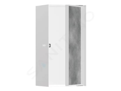 Hansgrohe 56088700 - Výklenek do stěny, s dvířky, 30x15x14 cm, matná bílá