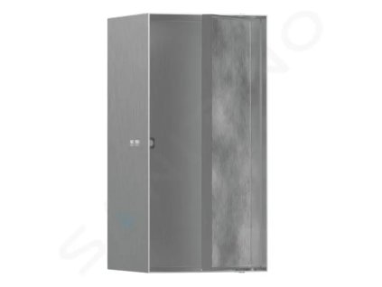 Hansgrohe 56088800 - Výklenek do stěny, s dvířky, 30x15x14 cm, kartáčovaná nerez