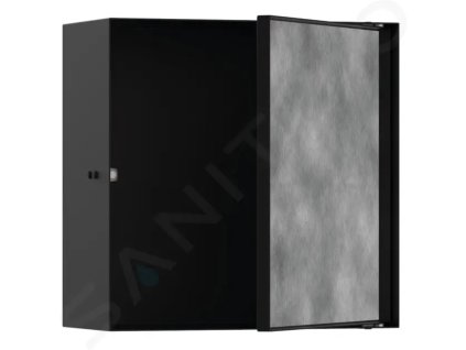 Hansgrohe 56091670 - Výklenek do stěny, s dvířky, 30x30x14 cm, matná černá