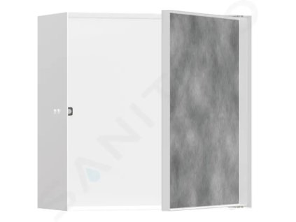 Hansgrohe 56091700 - Výklenek do stěny, s dvířky, 30x30x14 cm, matná bílá