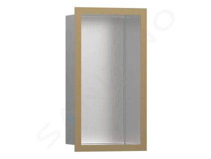 Hansgrohe 56094140 - Výklenek do stěny s designovým rámem, 30x15x10 cm, kartáčovaná nerez/kartáčovaný bronz