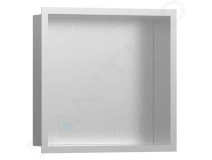 Hansgrohe 56097800 - Výklenek do stěny s designovým rámem, 30x30x10 cm, kartáčovaná nerez