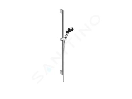 Hansgrohe 24171000 - Set sprchové hlavice, 3 proudy, EcoSmart, tyče 96 cm a hadice, chrom