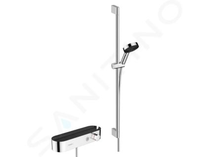 Hansgrohe 24270000 - Sprchový set Relaxation s termostatem, 3 proudy, s tyčí 90 cm, chrom