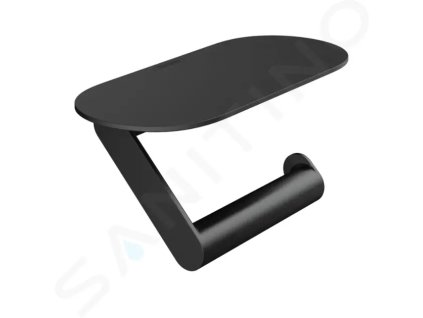 Hansgrohe 27928670 - Držák toaletního papíru s poličkou, matná černá