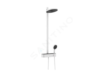 Hansgrohe 24240700 - Sprchový set s termostatem, průměr 26 cm, 3 proudy, matná bílá