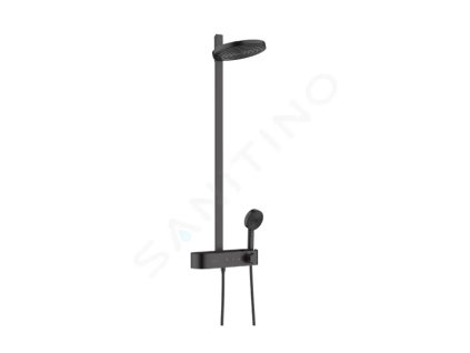 Hansgrohe 24241670 - Sprchový set s termostatem, průměr 26 cm, 3 proudy, EcoSmart, matná černá
