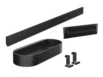 Hansgrohe 27967670 - Set koupelnových doplňků, matná černá