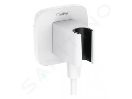 Hansgrohe 26887700 - Sprchové kolínko s držákem, matná bílá