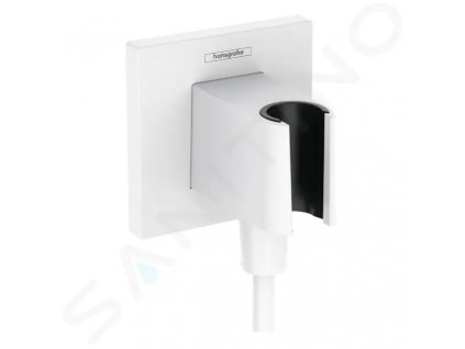 Hansgrohe 26889700 - Sprchové kolínko s držákem, matná bílá