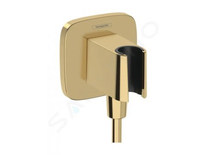 Hansgrohe 26887990 - Sprchové kolínko s držákem, zlatá